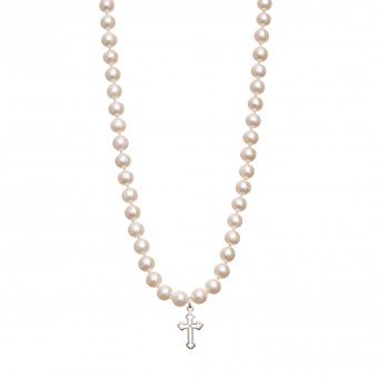 Pearl in White - Necklace 